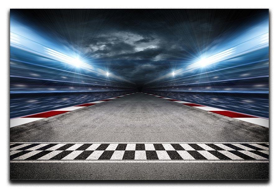 Race Track Canvas Print or Poster  - Canvas Art Rocks - 1