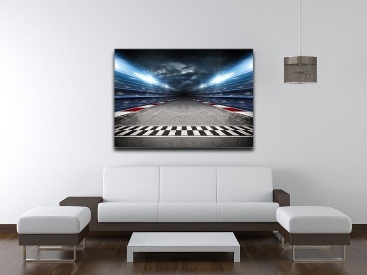 Race Track Canvas Print or Poster - Canvas Art Rocks - 4