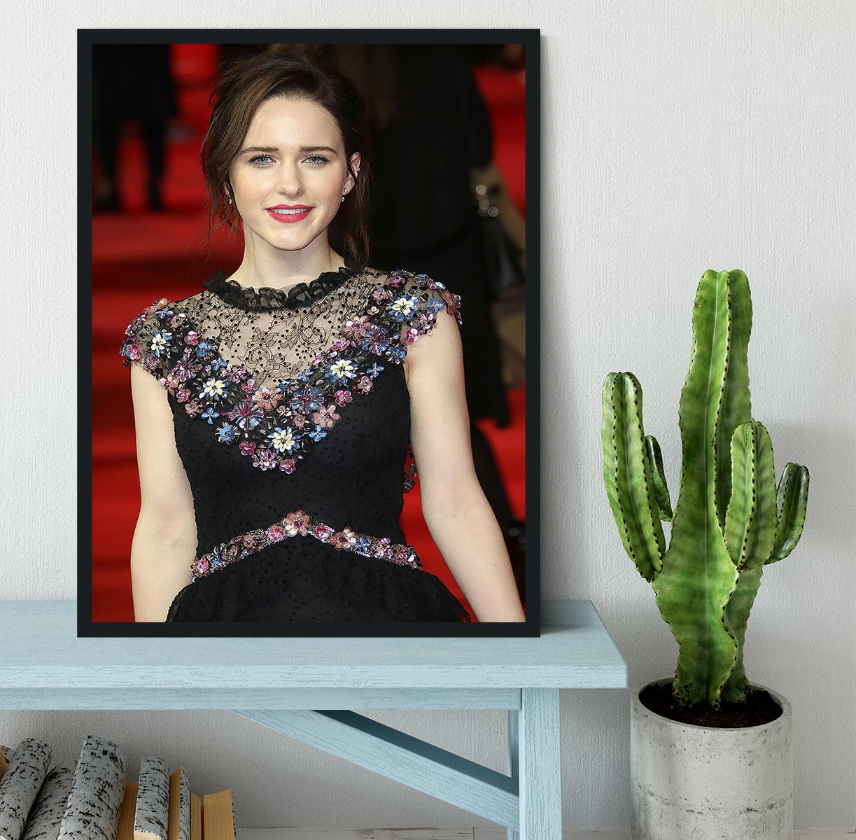 Rachel Brosnahan Framed Print - Canvas Art Rocks - 2