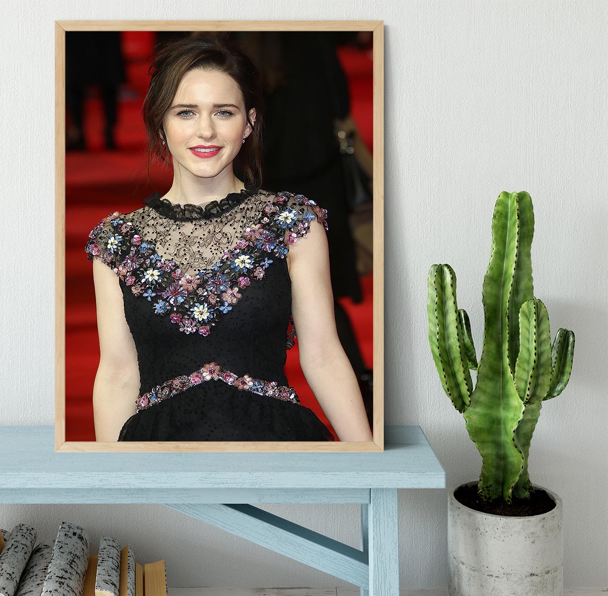 Rachel Brosnahan Framed Print - Canvas Art Rocks - 4