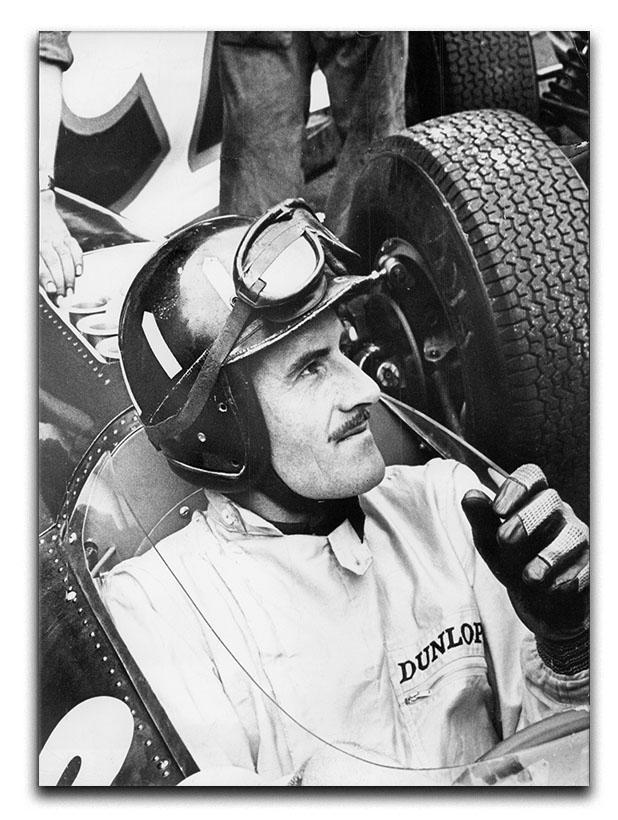 Racing driver Graham Hill Canvas Print or Poster  - Canvas Art Rocks - 1