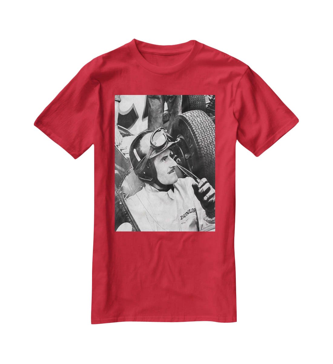Racing driver Graham Hill T-Shirt - Canvas Art Rocks - 4