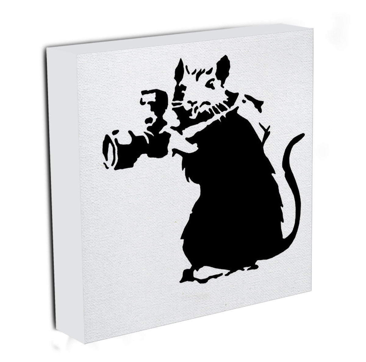 Banksy Rat With Camera Canvas Print & Poster - US Canvas Art Rocks