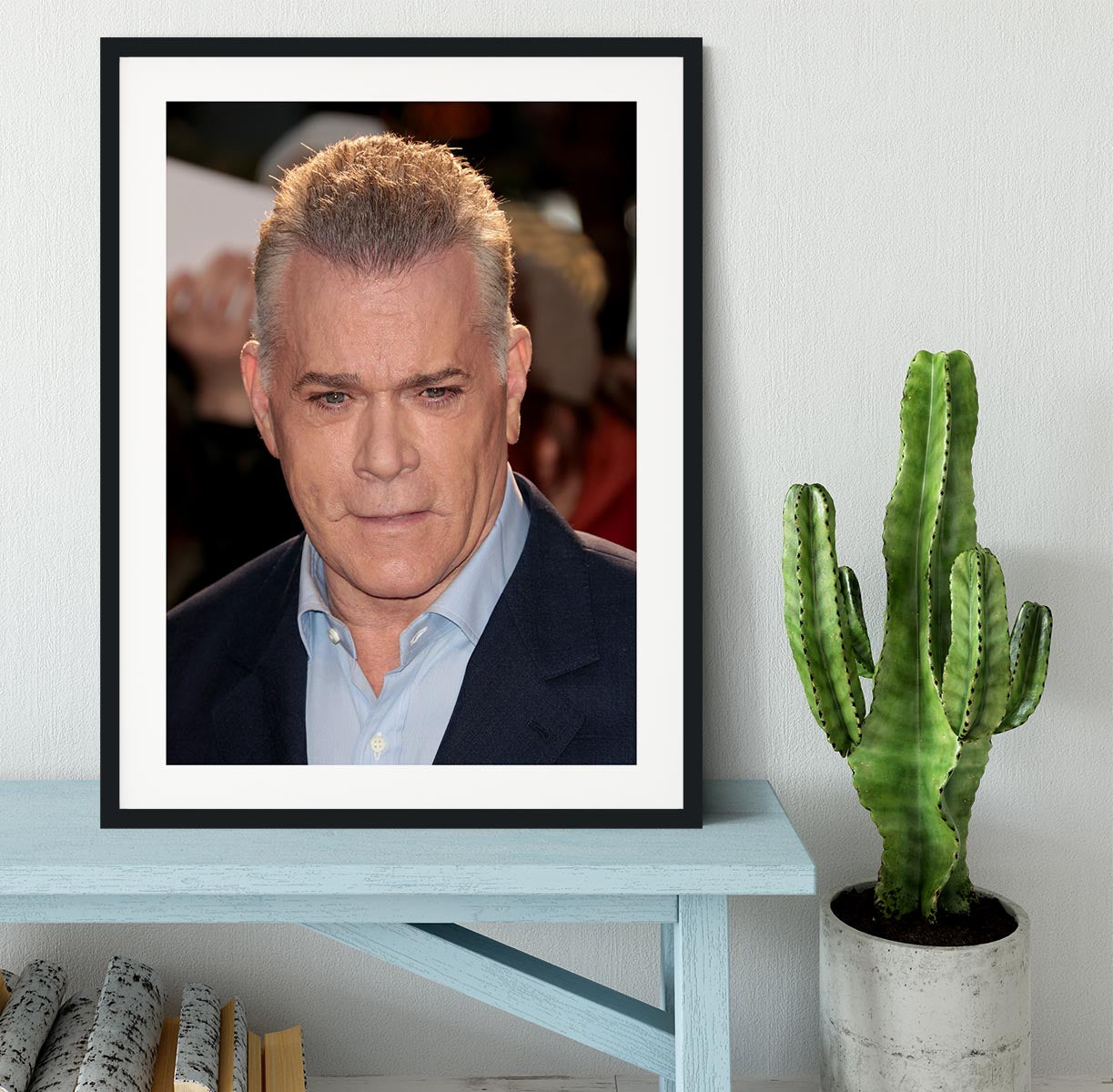 Ray Liotta Framed Print - Canvas Art Rocks - 1