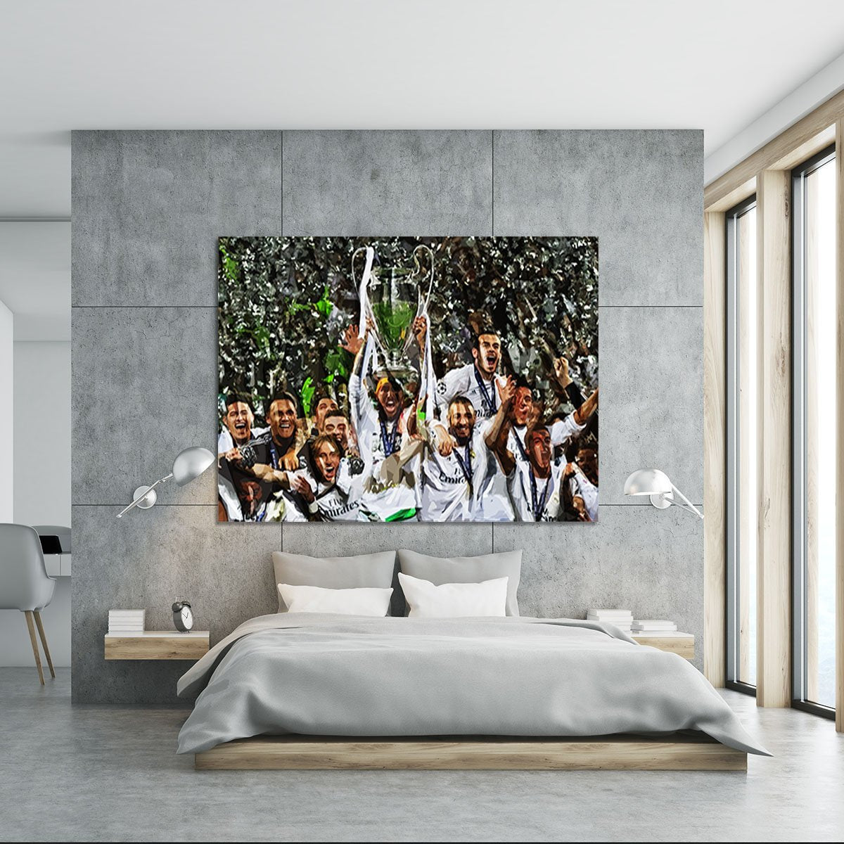 Real Madrid Champions League 2017 Canvas Print or Poster