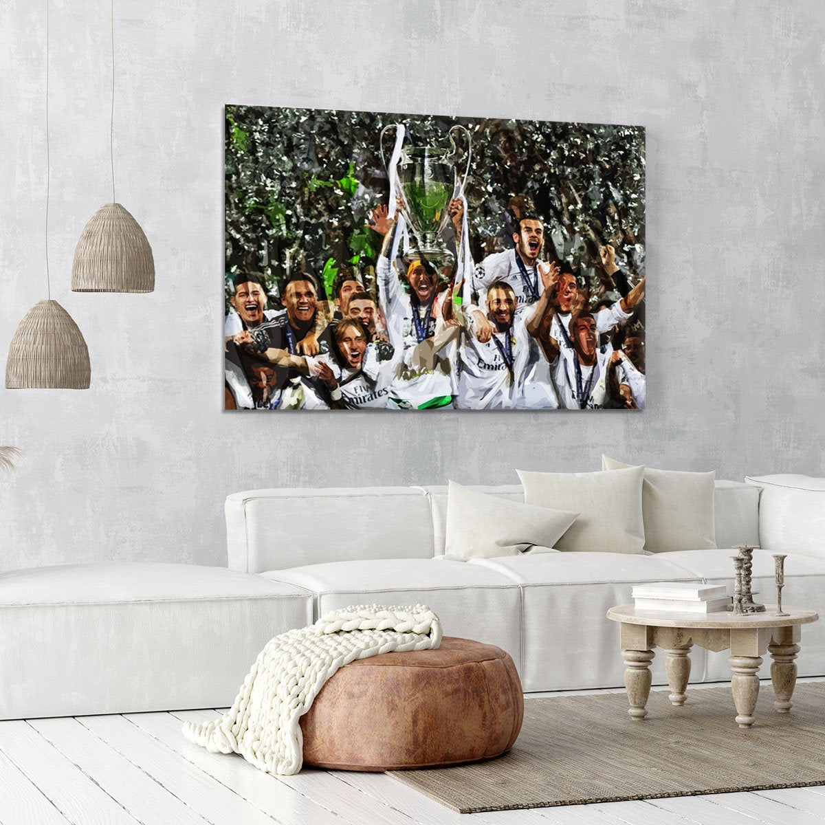 Real Madrid Champions League 2017 Canvas Print or Poster