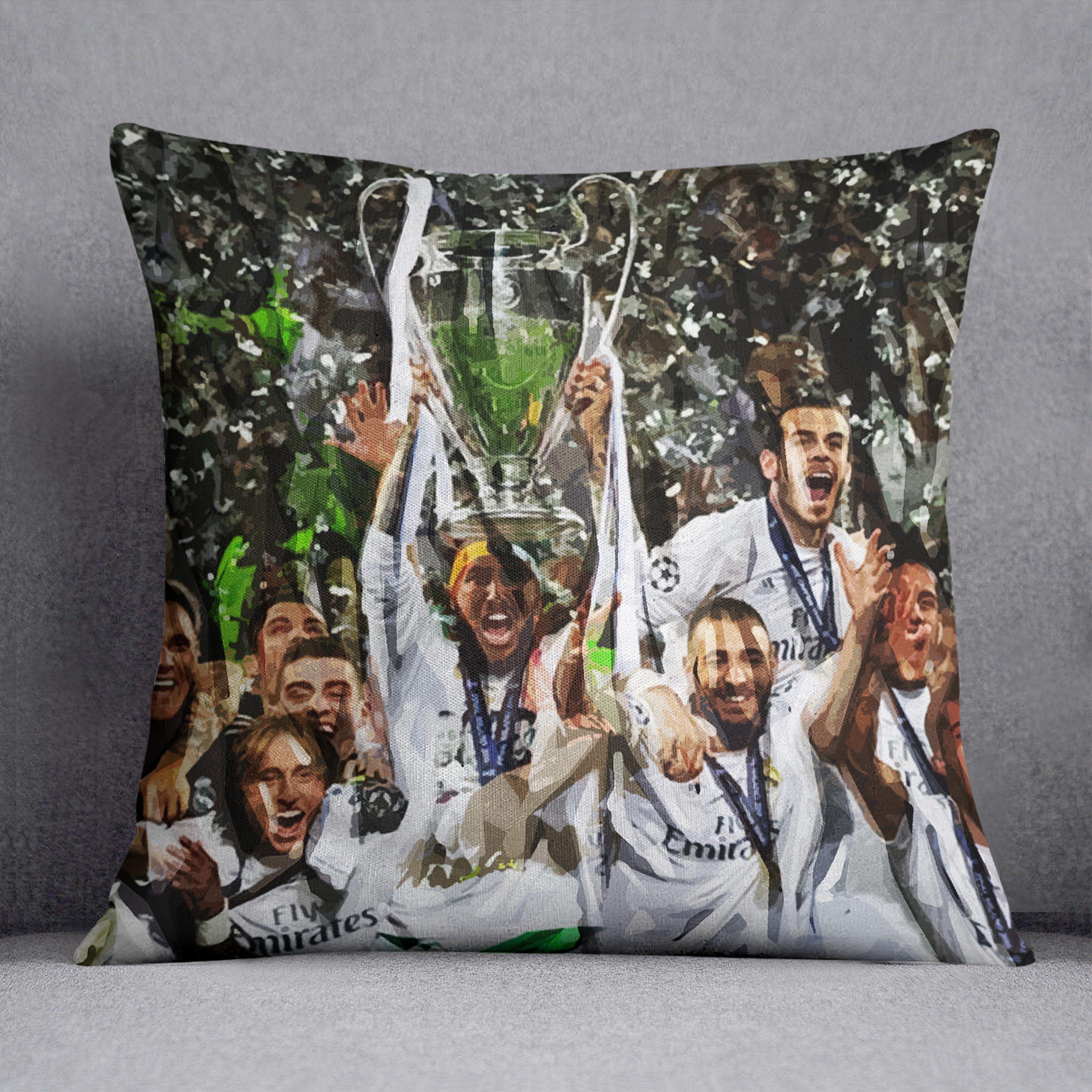 Real Madrid Champions League 2017 Cushion