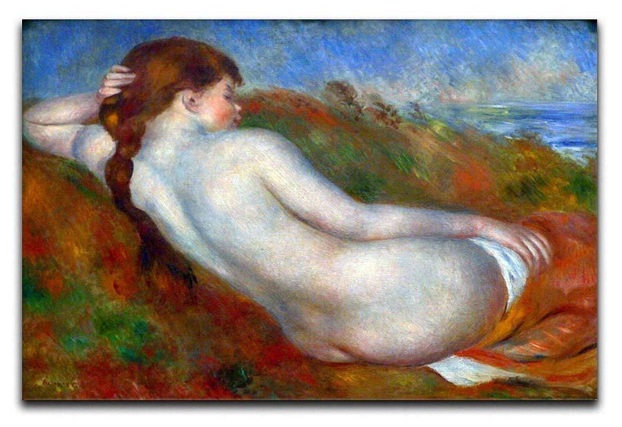 Reclining nude by Renoir Canvas Print or Poster  - Canvas Art Rocks - 1