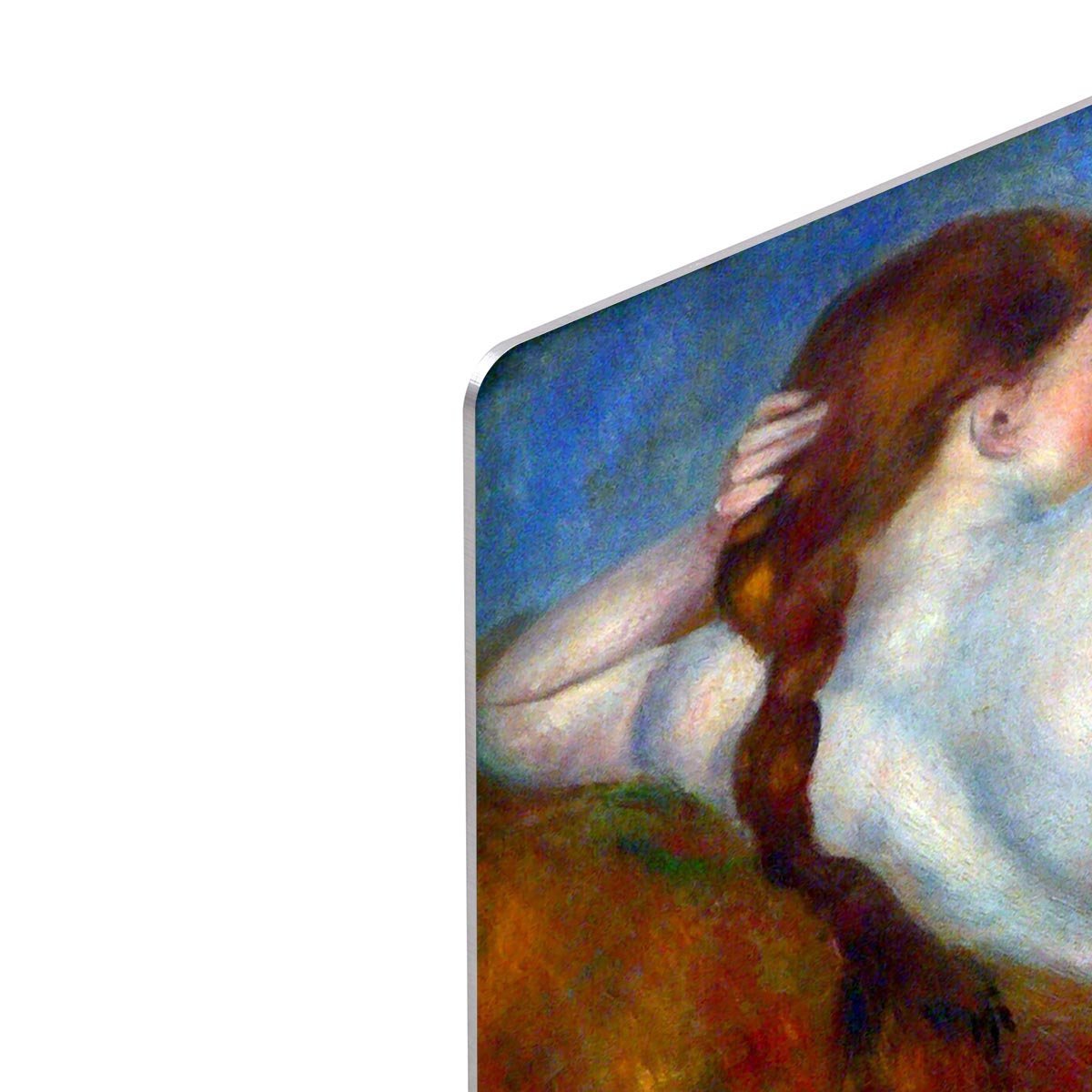 Reclining nude by Renoir HD Metal Print