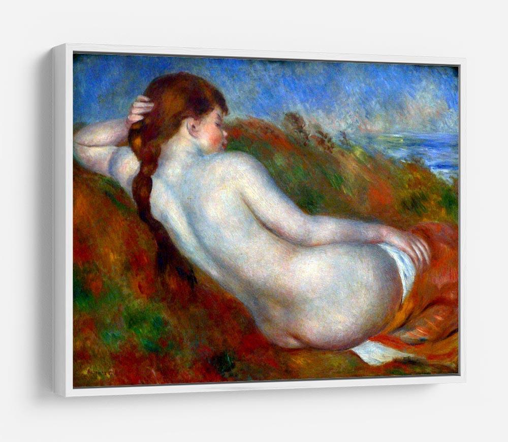Reclining nude by Renoir HD Metal Print