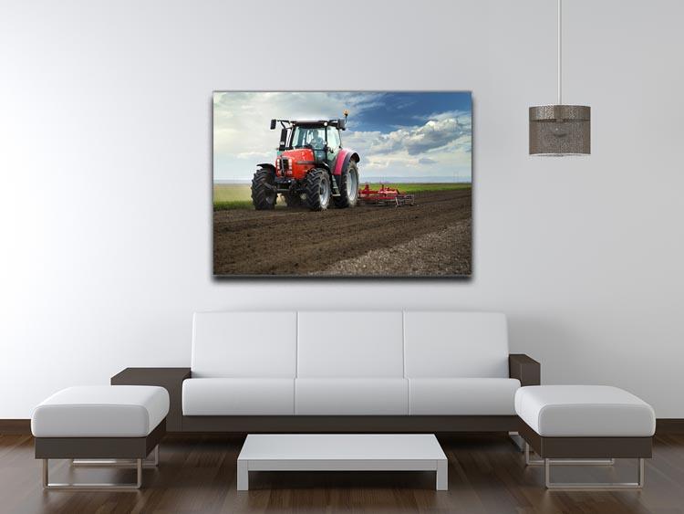 Red Tractor Canvas Print or Poster - Canvas Art Rocks - 4