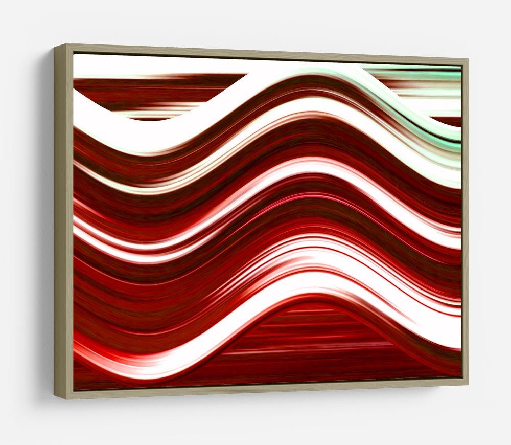 Red Wave HD Metal Print - Canvas Art Rocks - 8
