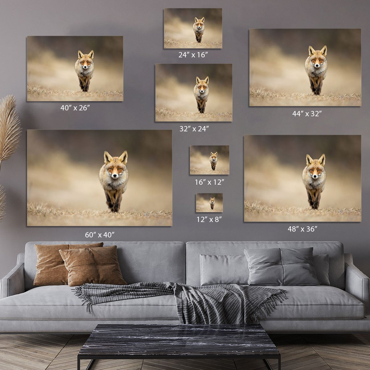 Red fox Canvas Print or Poster
