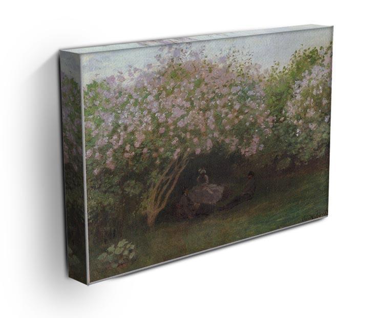 Repos sous les lilas 1872 by Monet Canvas Print & Poster - Canvas Art Rocks - 3