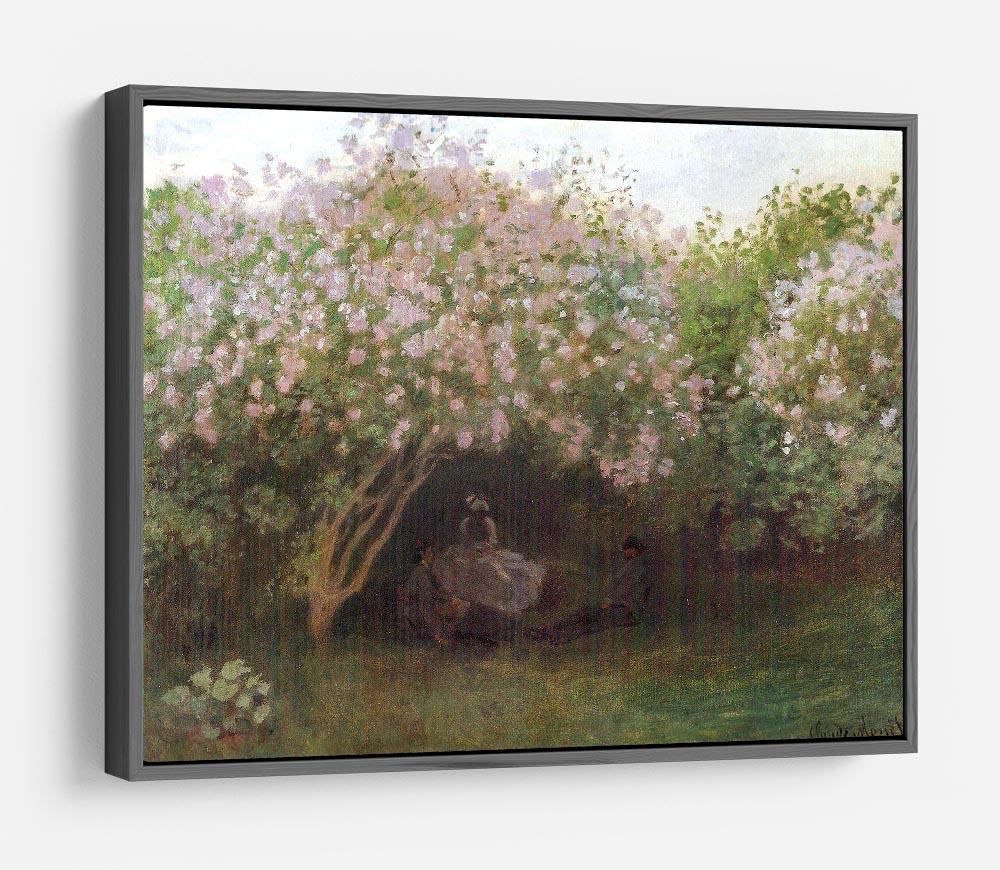 Repos sous les lilas 1872 by Monet HD Metal Print