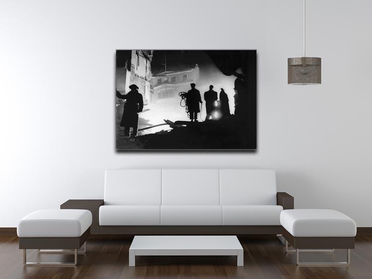 Rescuers in Soho London Canvas Print or Poster - Canvas Art Rocks - 4