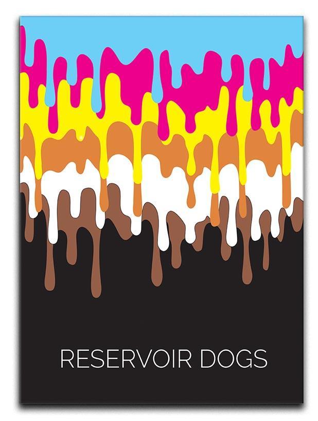 Reservoir Dogs Minimal Movie Canvas Print or Poster  - Canvas Art Rocks - 1