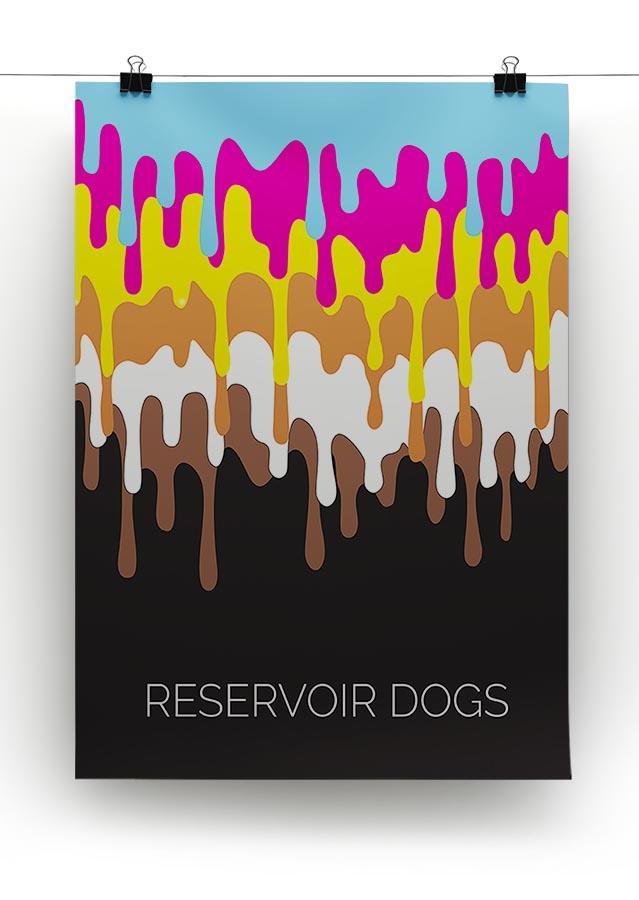 Reservoir Dogs Minimal Movie Canvas Print or Poster - Canvas Art Rocks - 2