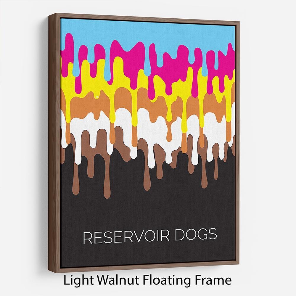 Reservoir Dogs Minimal Movie Floating Frame Canvas - Canvas Art Rocks - 7