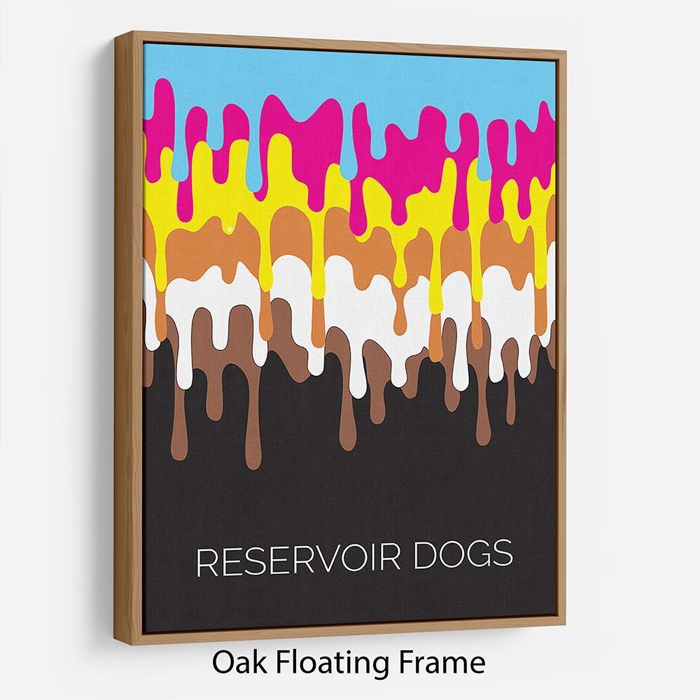 Reservoir Dogs Minimal Movie Floating Frame Canvas - Canvas Art Rocks - 9