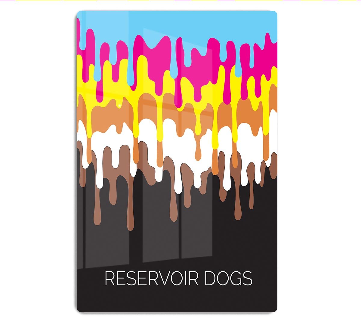Reservoir Dogs Minimal Movie HD Metal Print