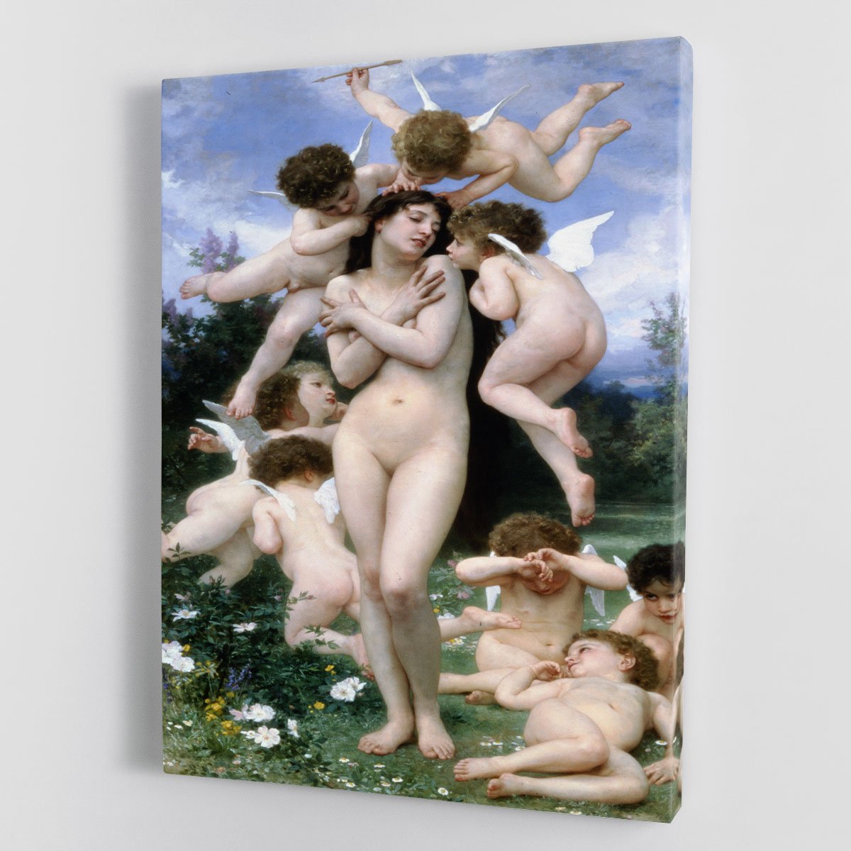 Return of Spring By Bouguereau Canvas Print or Poster