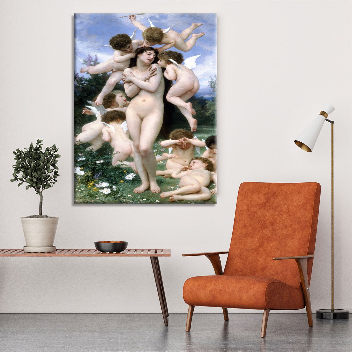 Return of Spring By Bouguereau Canvas Print or Poster