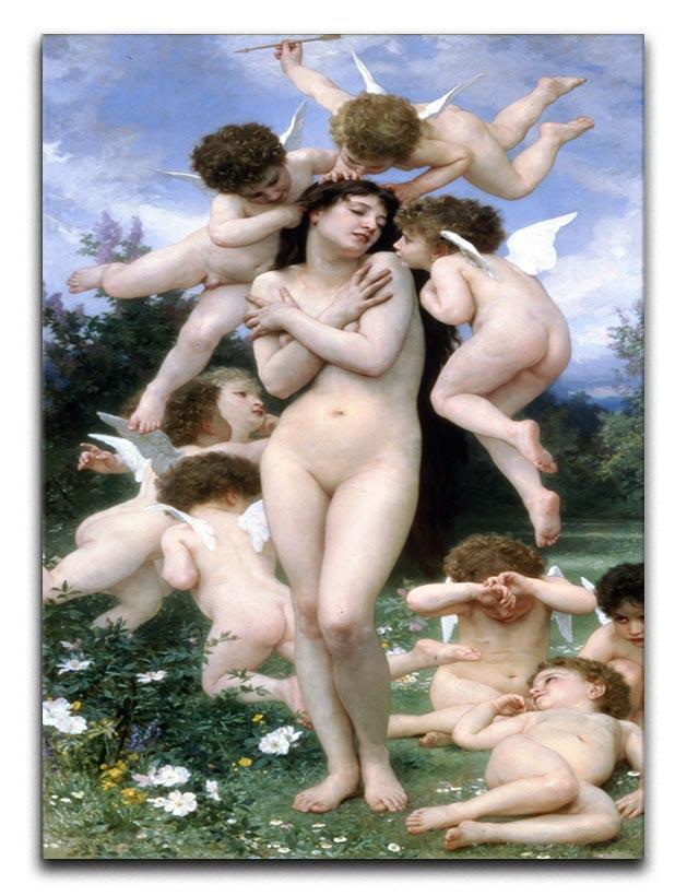 Return of Spring By Bouguereau Canvas Print or Poster  - Canvas Art Rocks - 1