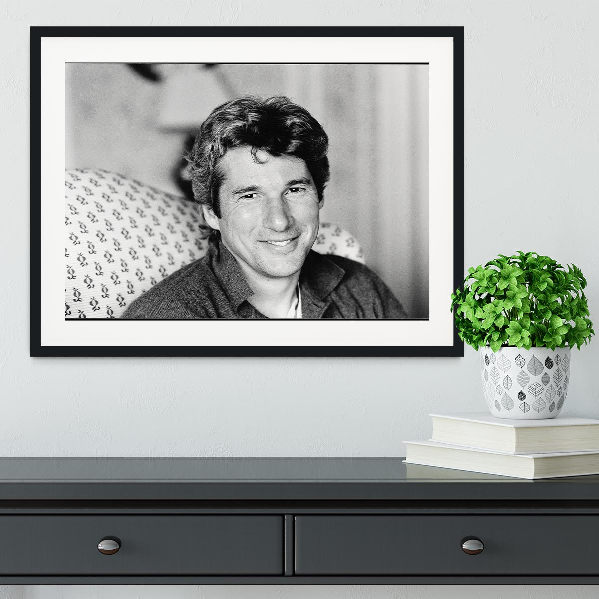 Richard Gere Framed Print - Canvas Art Rocks - 1