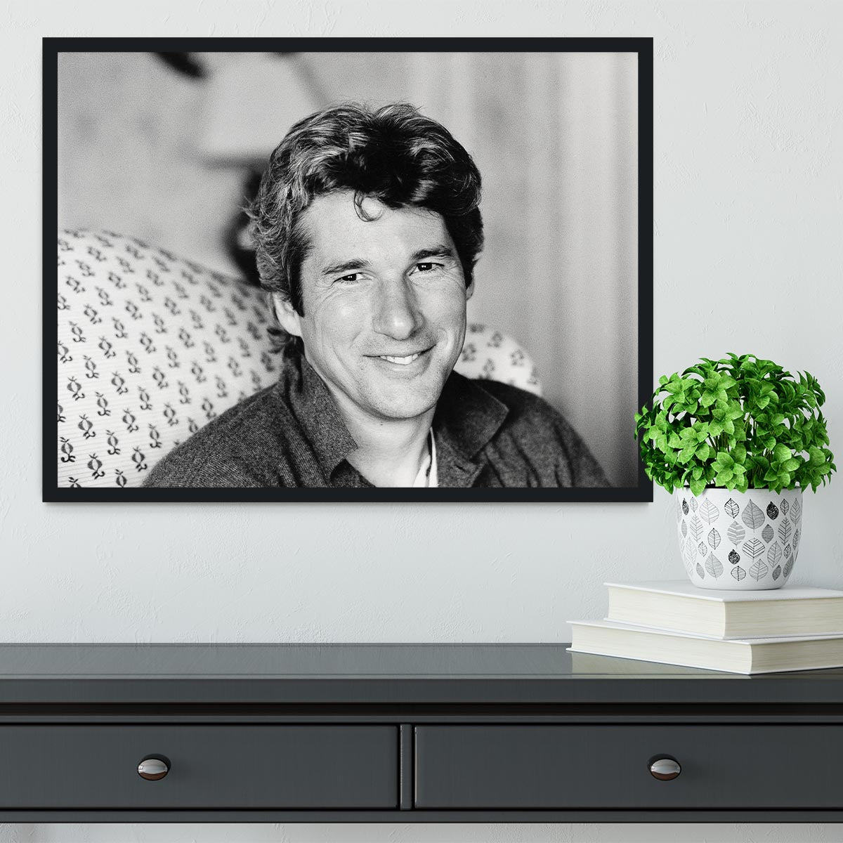 Richard Gere Framed Print - Canvas Art Rocks - 2