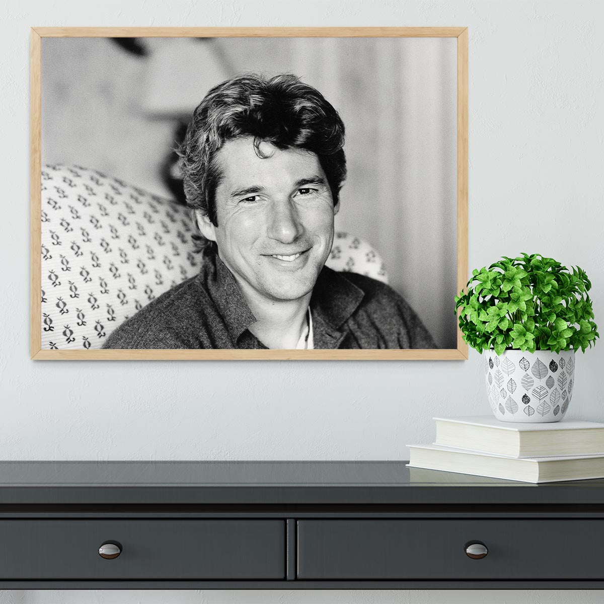 Richard Gere Framed Print - Canvas Art Rocks - 4