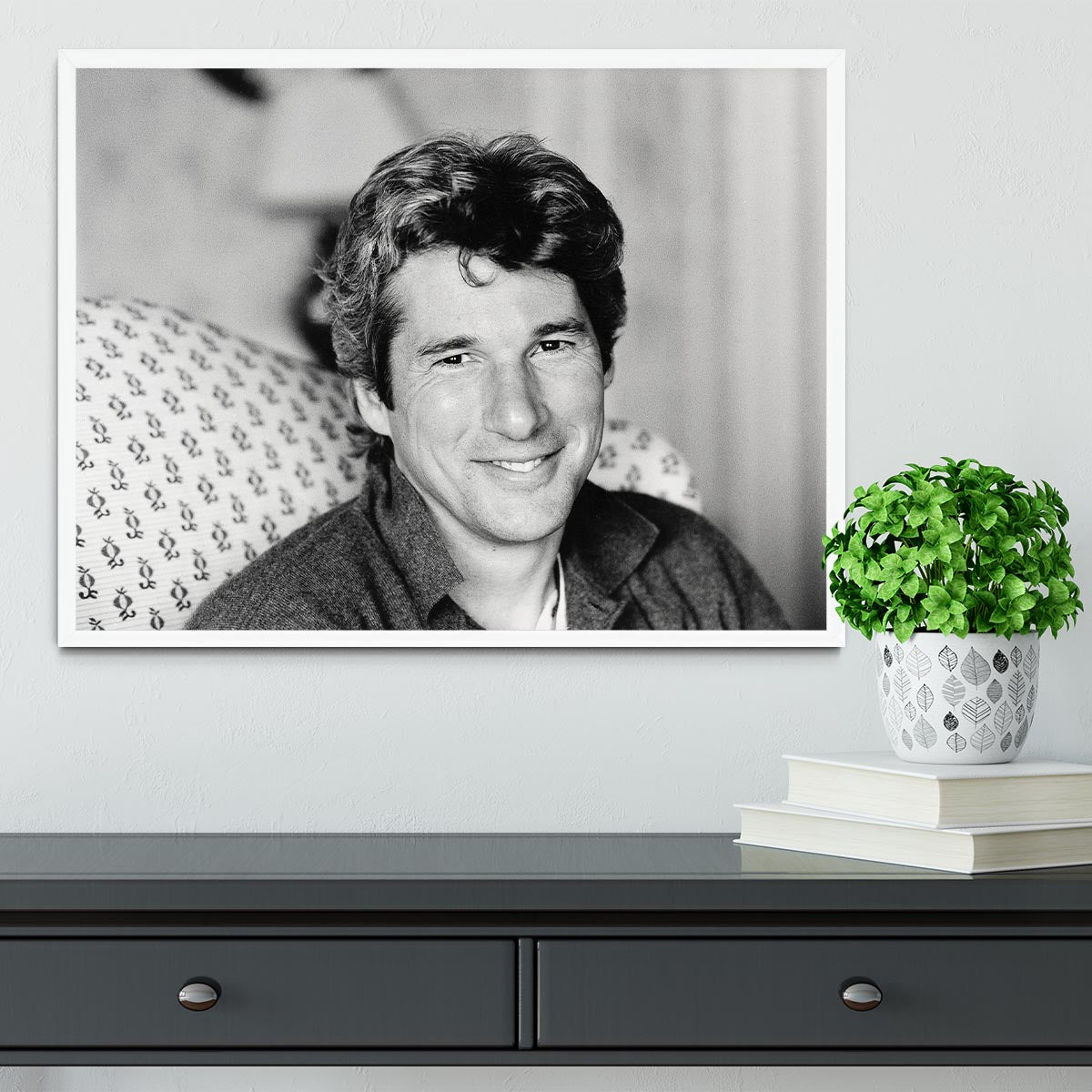 Richard Gere Framed Print - Canvas Art Rocks -6