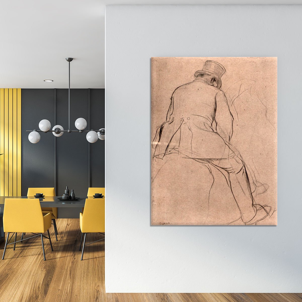 Rider by Degas Canvas Print or Poster