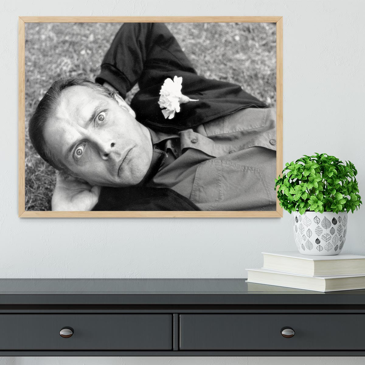 Rik Mayall Framed Print - Canvas Art Rocks - 4