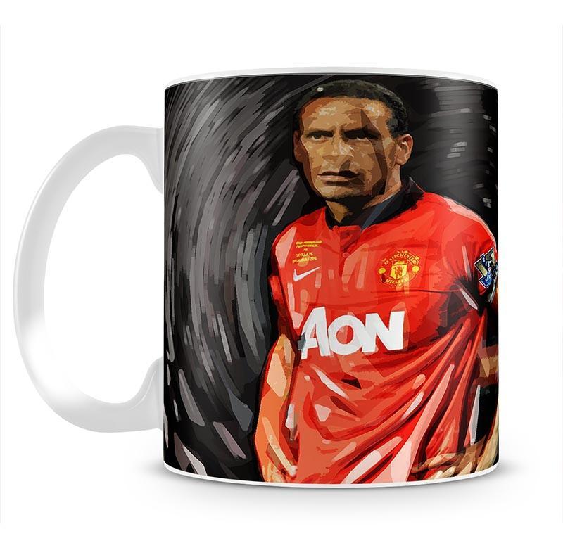 Rio Ferdinand Manchester United Mug - Canvas Art Rocks - 2