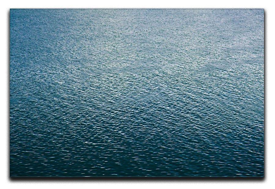 Ripple on blue water Canvas Print or Poster  - Canvas Art Rocks - 1
