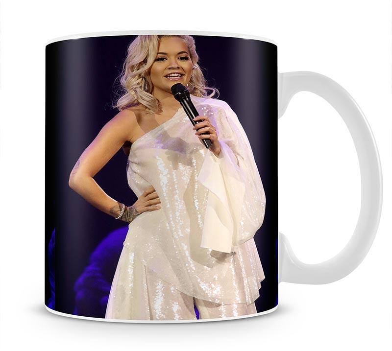 Rita Ora Live Mug - Canvas Art Rocks - 1