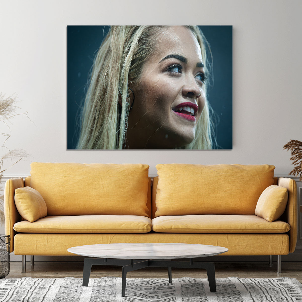 Rita Ora in 2015 Canvas Print or Poster - Canvas Art Rocks - 4