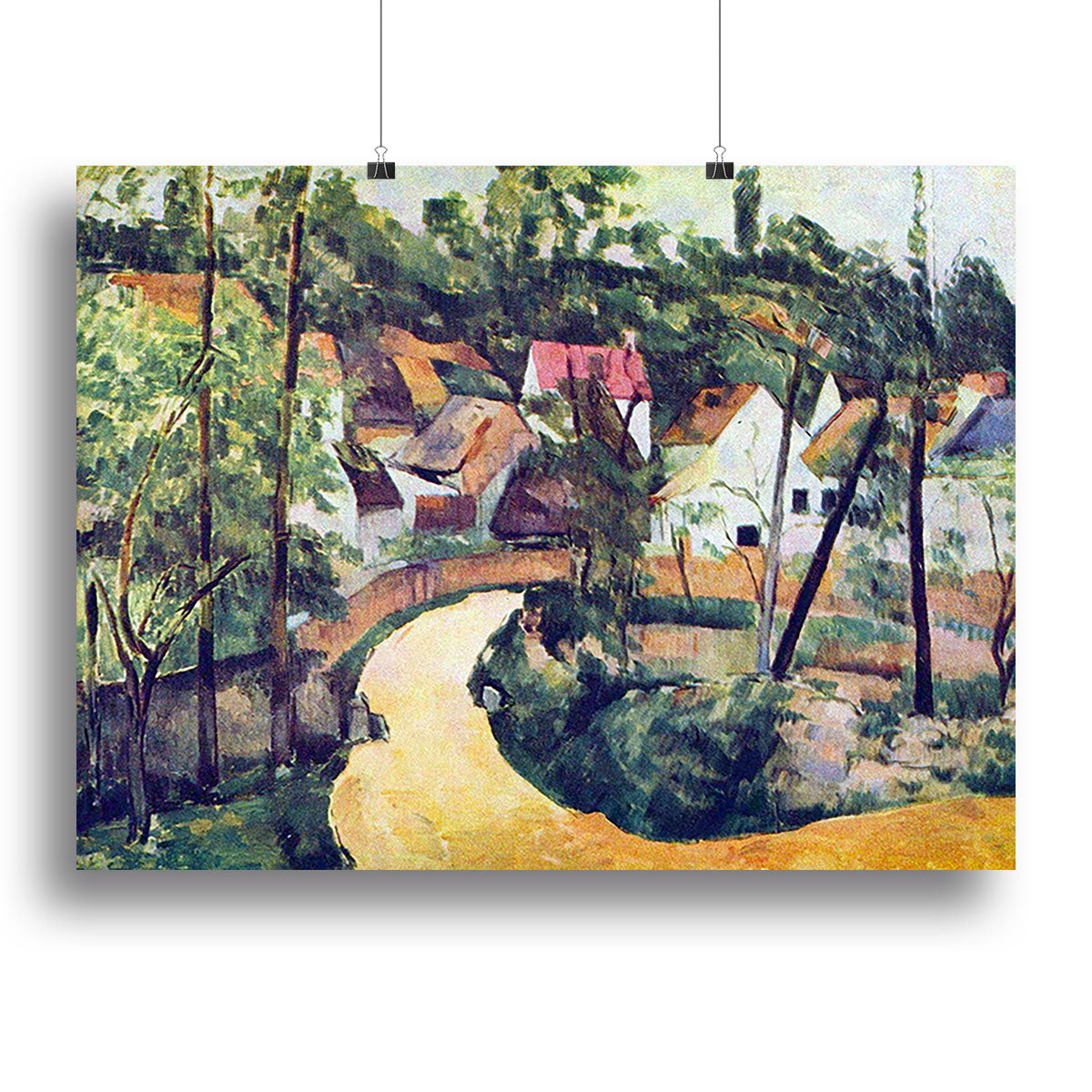 Road bend by Cezanne Canvas Print or Poster - Canvas Art Rocks - 2