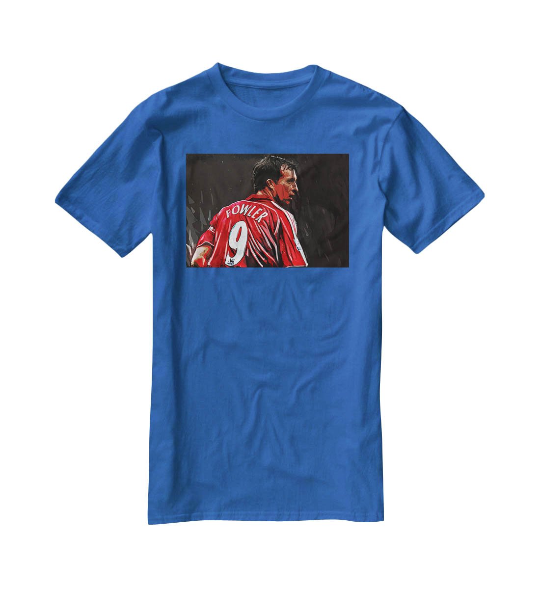Robbie Fowler Liverpool T-Shirt - Canvas Art Rocks - 2