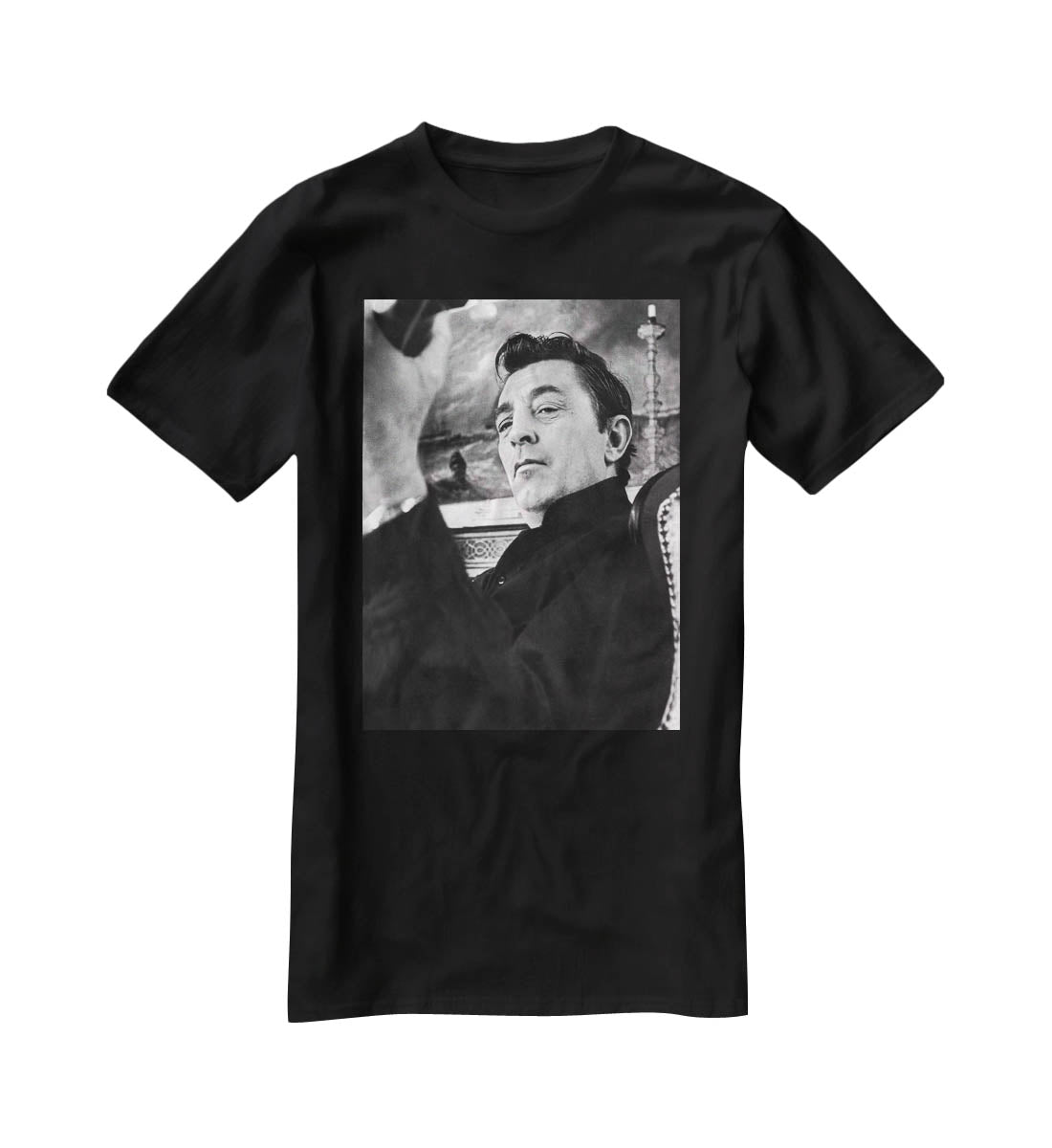 Robert Mitchum T-Shirt - Canvas Art Rocks - 1