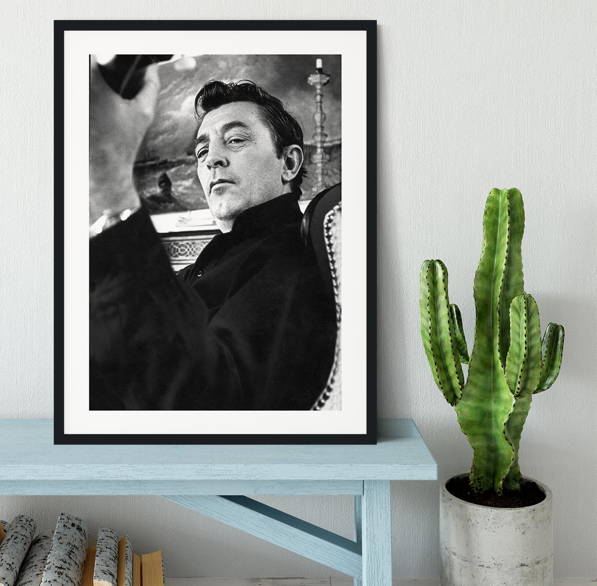 Robert Mitchum Framed Print - Canvas Art Rocks - 1