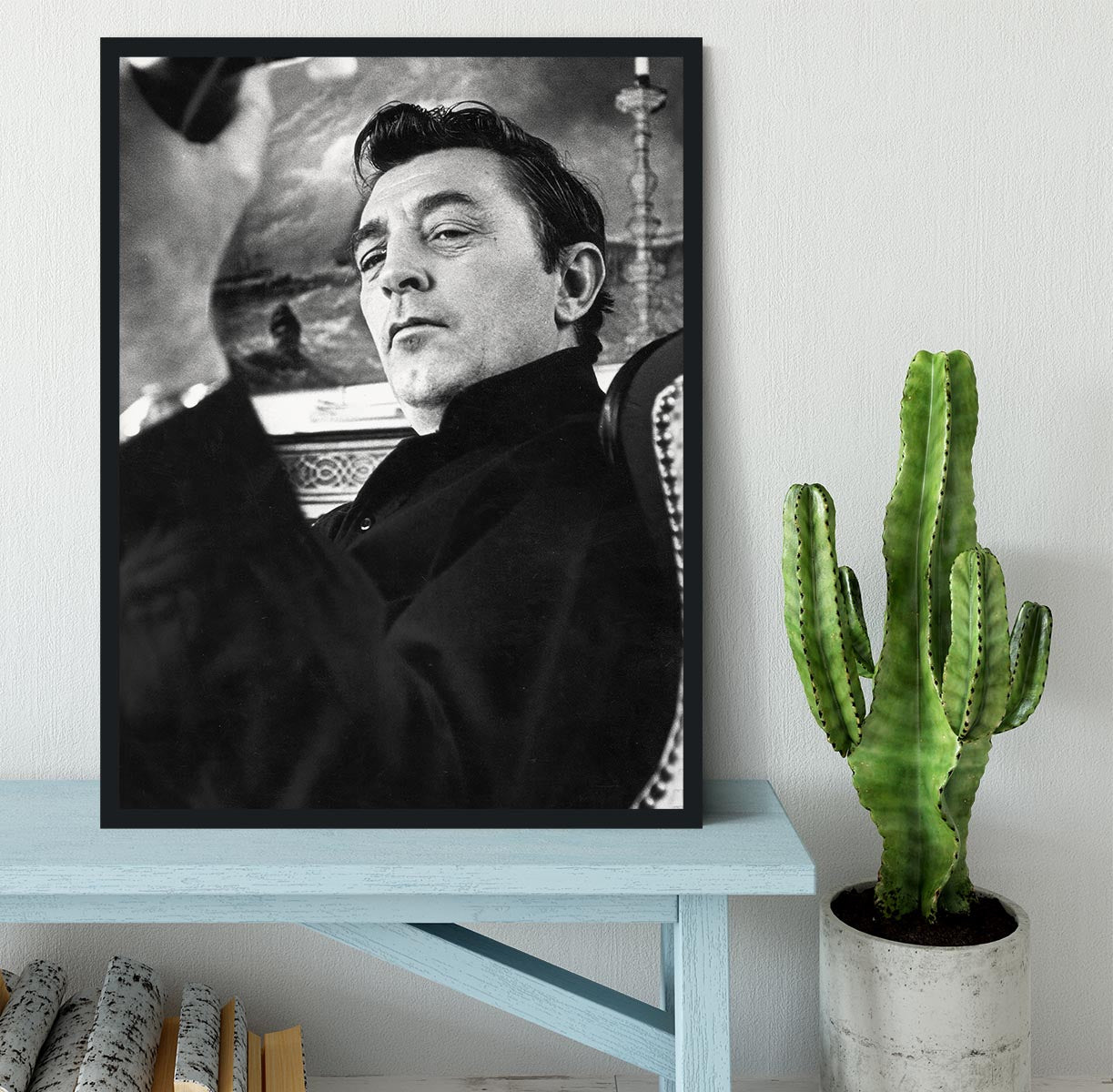 Robert Mitchum Framed Print - Canvas Art Rocks - 2