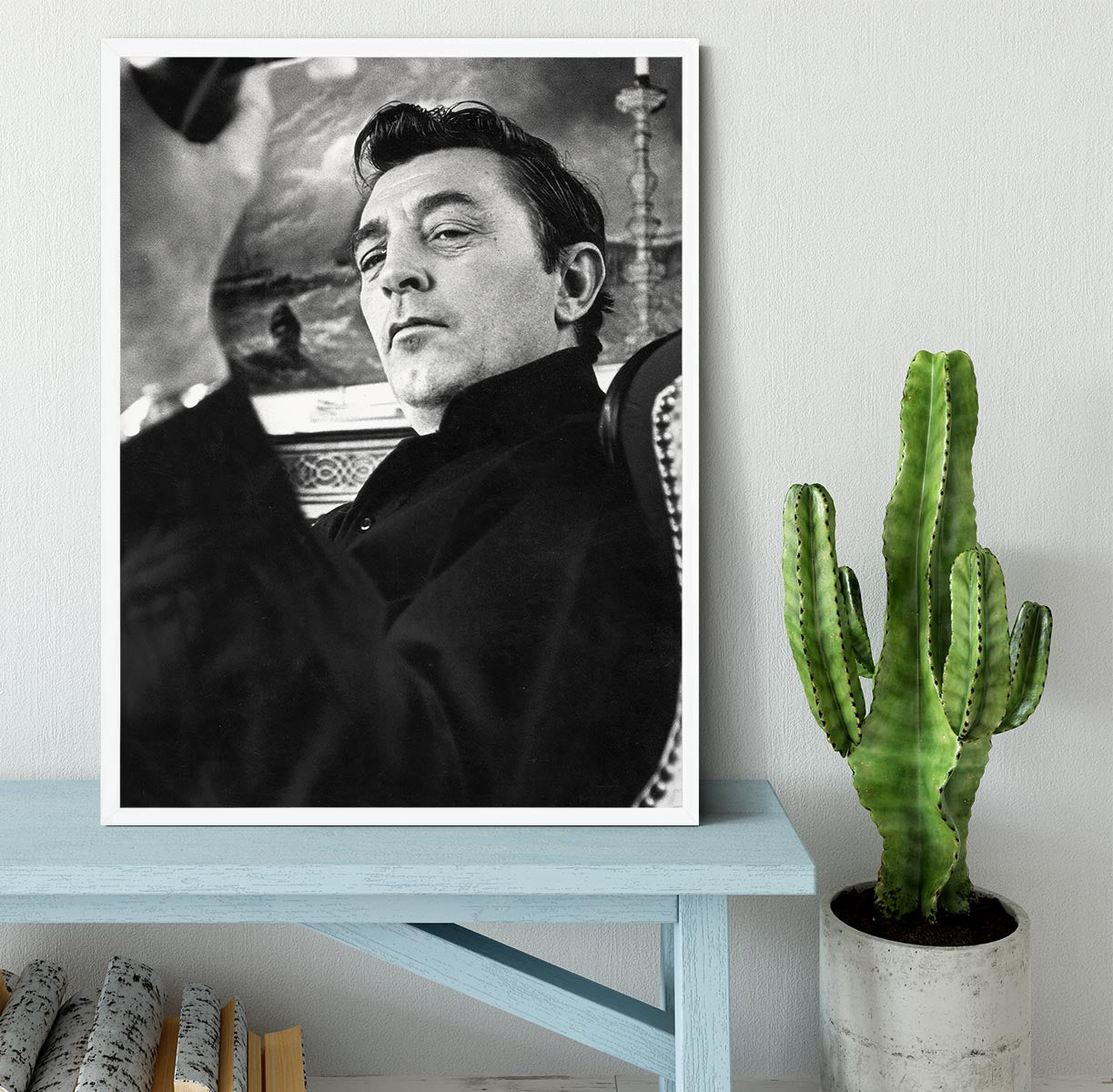 Robert Mitchum Framed Print - Canvas Art Rocks -6