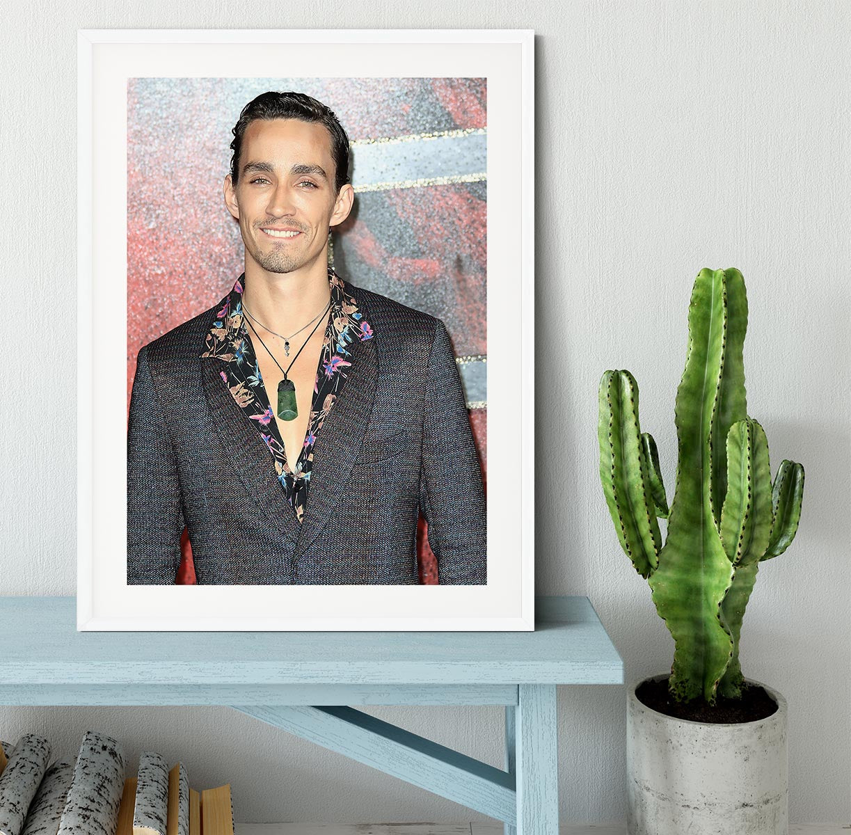 Robert Sheehan Framed Print - Canvas Art Rocks - 5