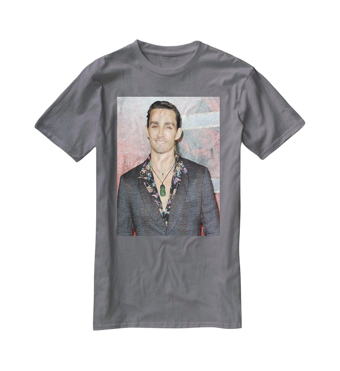 Robert Sheehan T-Shirt - Canvas Art Rocks - 3