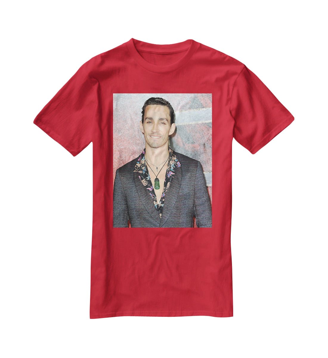 Robert Sheehan T-Shirt - Canvas Art Rocks - 4