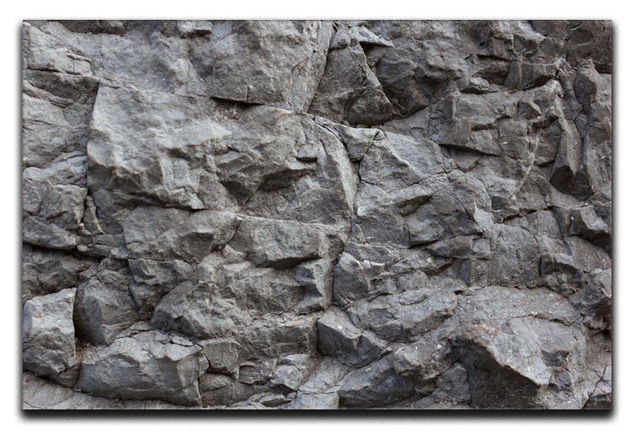 Rock texture background Canvas Print or Poster - Canvas Art Rocks - 1