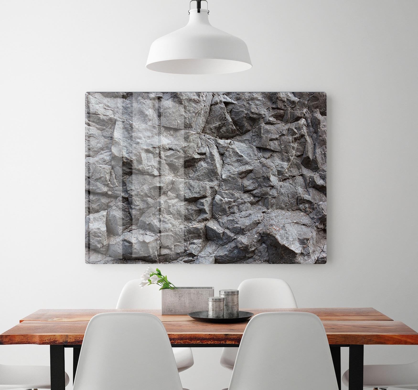 Rock texture background HD Metal Print - Canvas Art Rocks - 2