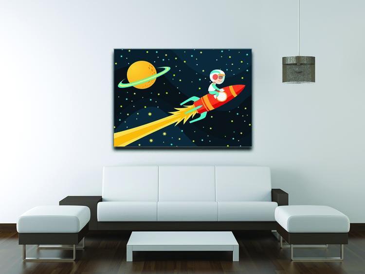 Rocket Boy Canvas Print or Poster - Canvas Art Rocks - 4